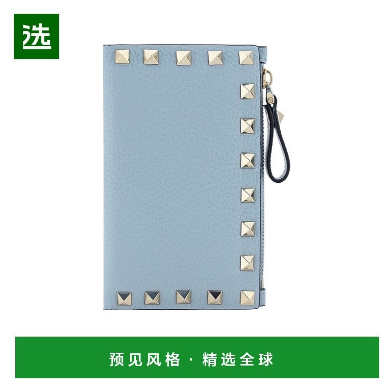 香港直邮Valentino 徽标牛皮卡包钱包 WP0605VSH