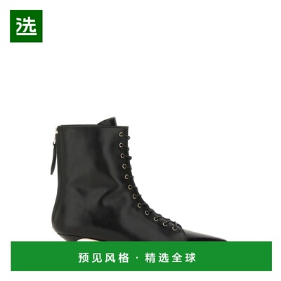 香港直邮AEYDE 女士高跟鞋 ESMSS75SBLACK AW2025 黑色 Lace-Up B