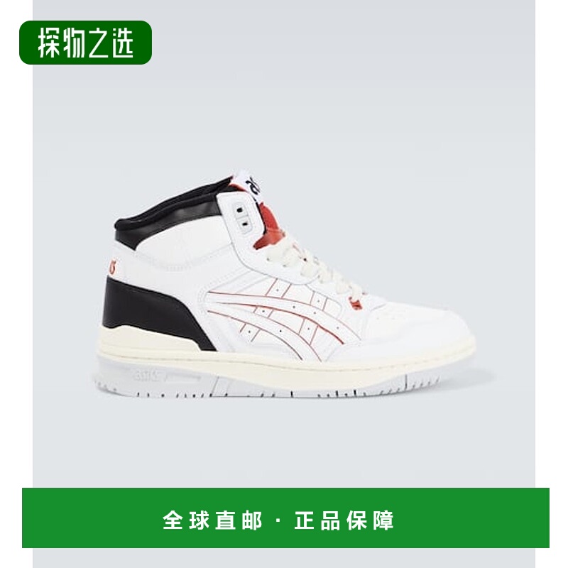 1h可退 香港直邮Asics 亚瑟士 男士 EX89 皮质高帮运动鞋