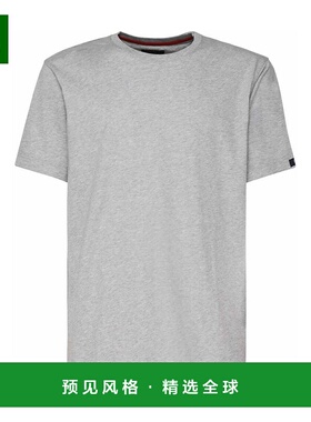 香港直邮FAY 男士T恤 NPMB3481330UCXB203-0 AW2024 灰色 Cotton