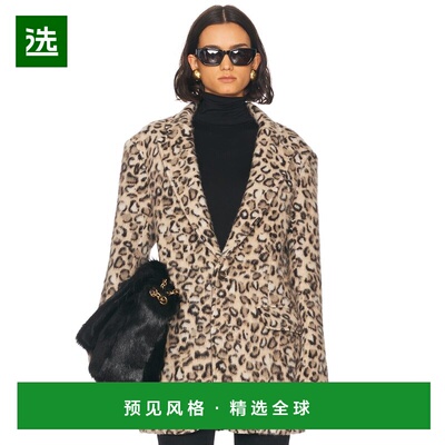 1h可退 香港直邮R13 女士 Ragged 宽松款西装外套 R13WR020R465A