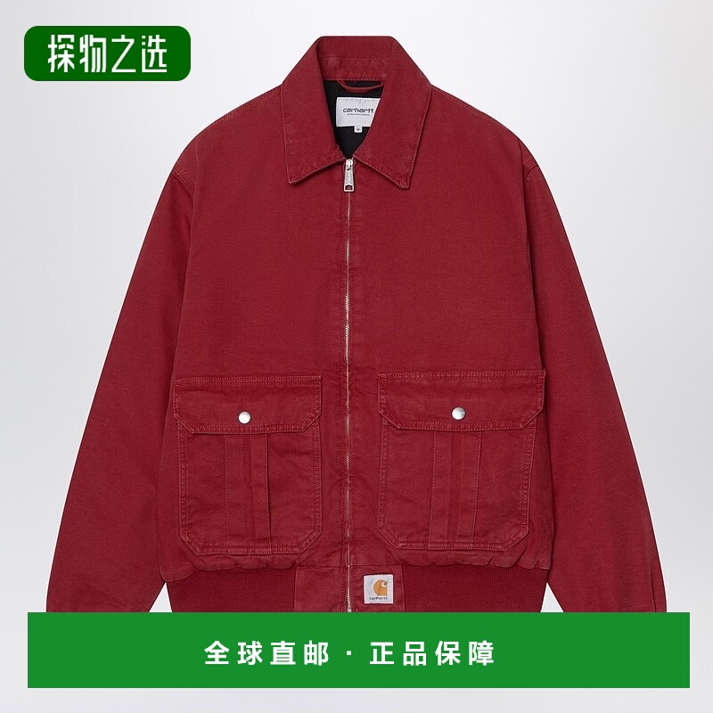 香港直邮CARHARTT WIP 男士 Stanton 鲜红色夹克 I035617COH806