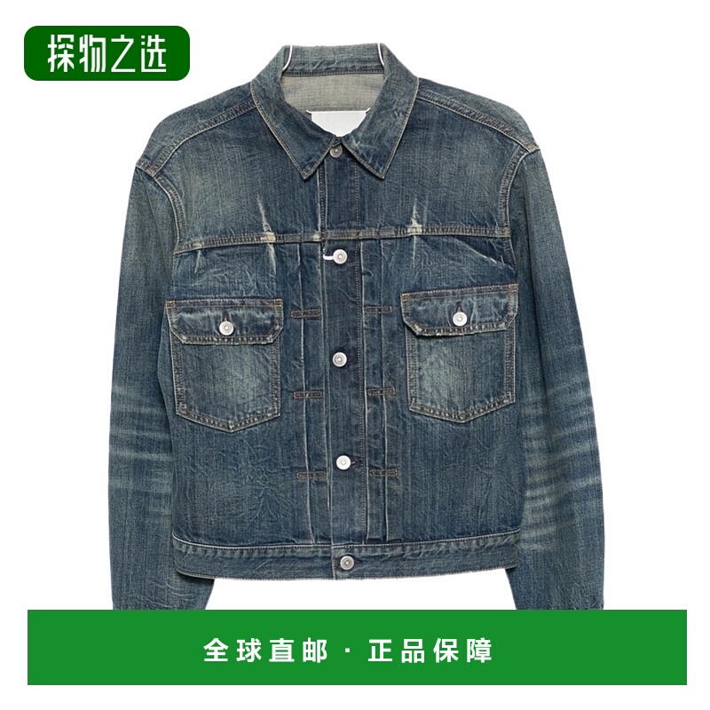 香港直邮Maison Margiela 长袖牛仔外套 S29AM0404M30037