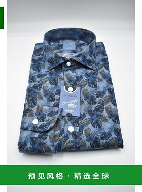 香港直邮BARBA 男士衬衫 LFU02P0147117UNECKFOGLIE SS2025