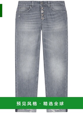 香港直邮DONDUP 女士休闲裤 DP268BDF0277LN7900 AW2025 灰色