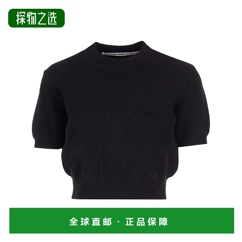 香港直邮Alexander Wang 亚历山大·王 女士 圆领短袖针织衫 1KC3