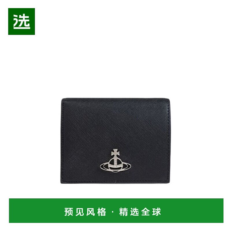 香港直邮Vivienne Westwood 徽标折叠钱包 51150031WL001N