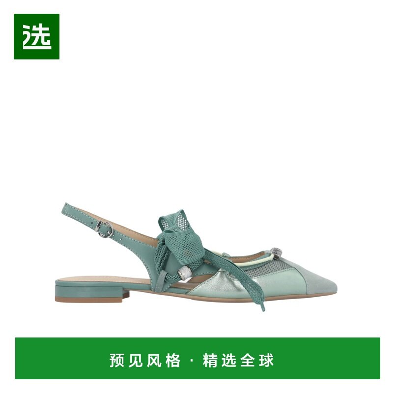 香港直邮PINKO 女士休闲鞋 SD0547P003T14 SS2026 绿色 尖头芭蕾,运动鞋new,运动休闲鞋,淘宝优惠券,粉丝福利购,淘宝优惠卷