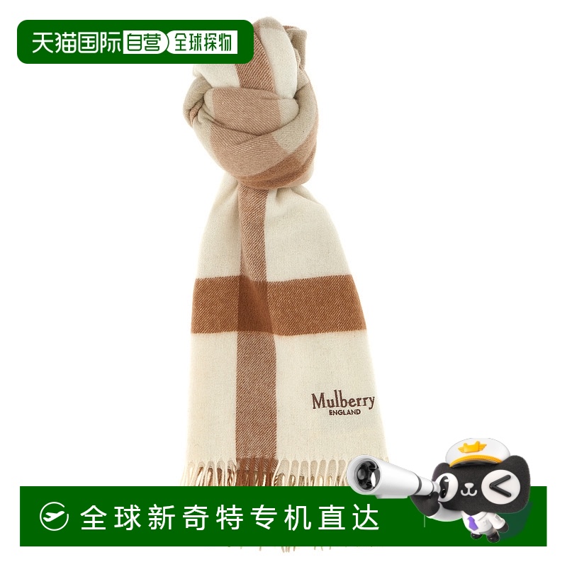 1h可退 欧洲直邮mulberry 女士 围巾披肩