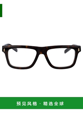 1h可退 香港直邮Gucci 古驰 男士 几何平光镜 GG1525O black黑色