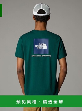 欧洲直邮北面Redbox 男士T恤TheNorthFace新款