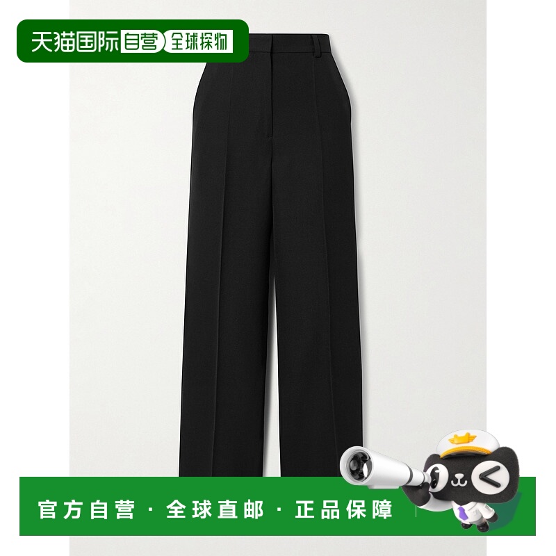 香港直邮TOTÊME 女士 de poudre 再生粒纹直筒裤 252WRB0296FB002