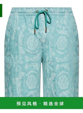 香港直邮Versace 松紧腰短裤 10081871A15031