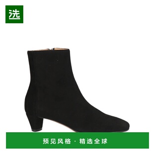 1h可退 香港直邮Sergio Rossi 塞乔·罗西 女士 脚踝靴 black黑色