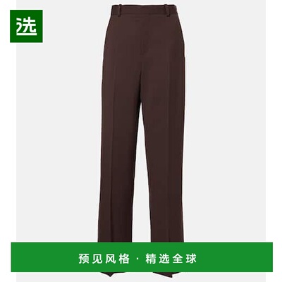 1h可退 香港直邮wardrobenyc 女士 羊毛直筒长裤 brown棕色 舒适