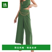 美国直邮 女士 sadie 1h可退 sage 休闲裤