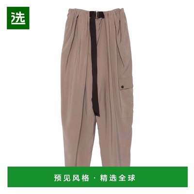 1h可退 香港直邮Alysi 女士 灰色裤子 165152A5228FUME grey灰色