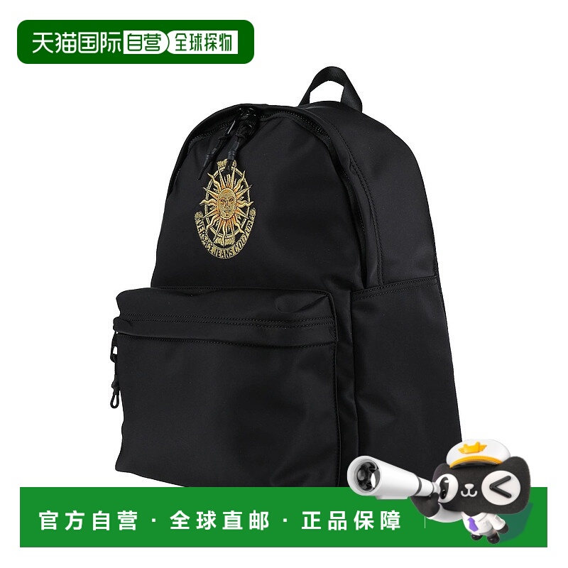 1h可退 香港直邮Versace Jeans 范思哲 女士 背包 black黑色 舒适