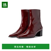 美国直邮 女鞋 Vagabond 1h可退 Giselle Patent真皮短靴 时装