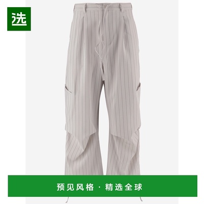 香港直邮Y-3 女士休闲裤 KH0472CHALKPEARL SS2026 米白色