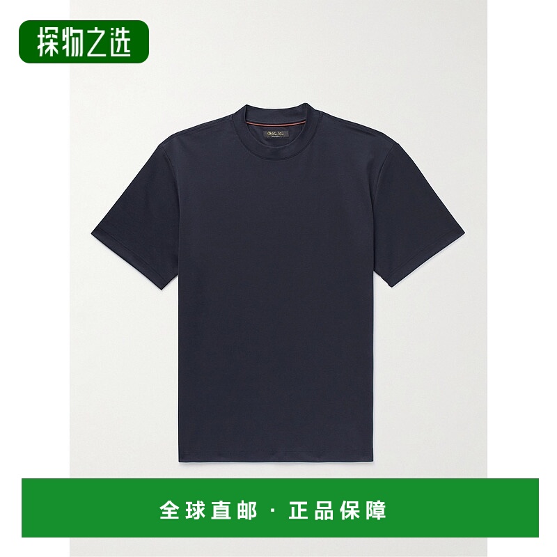 1h可退 Loro Piana 诺悠翩雅 男士 短袖T恤 FAM8924