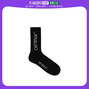 1001BLACK 韩国直邮OFF WHITE24SS袜子男OMRA085C99KNI001