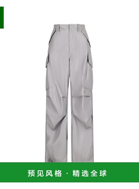 1h可退 香港直邮DARKPARK 女士 VIVI 仿皮工装裤 WTR71 grey灰色