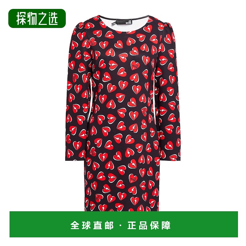 香港直邮Love Moschino 爱莫斯奇诺 女士 紧身连衣裙