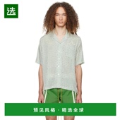 绿色领结衬衫 1h可退 灰白色 美国直邮 Rhude