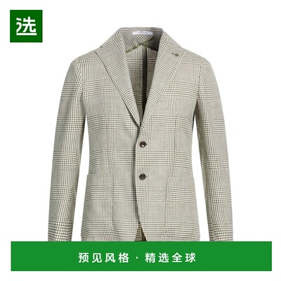 1h可退 香港直邮Tagliatore 男士 西装外套 green绿色 舒适时尚