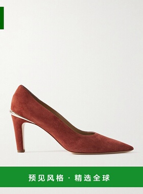 1h可退 香港直邮Gabriela Hearst 女士 Edwina 绒面革浅口鞋 4258