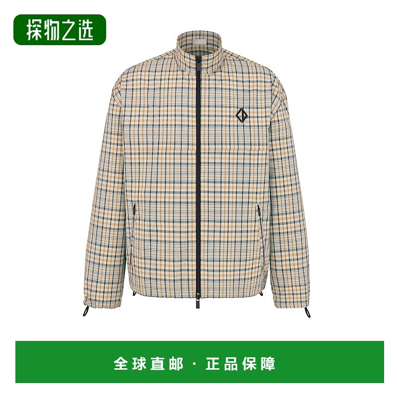欧洲直邮Dior/迪奥 男士CD Diamond 拉链刺绣衬衫