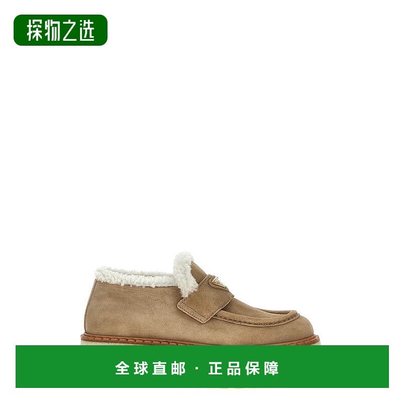 香港直邮Prada 徽标乐福鞋 1D717N0X0OFZG5厚底鞋