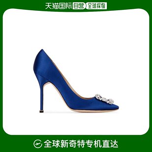 Blahnik 香港直邮Manolo HANGISICLC9XX0318 扣环高跟鞋