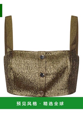 香港直邮SELF-PORTRAIT 女士背心吊带 RS25902TGOLD SS2025