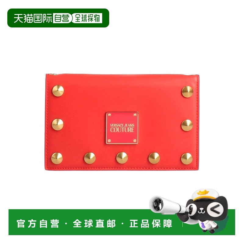 1h可退 香港直邮Versace Jeans 范思哲 女士 手袋 red红色 舒适时