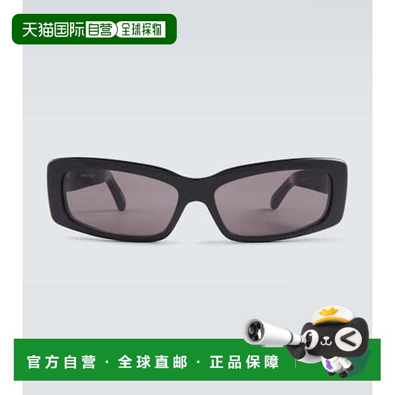 1h可退 香港直邮Balenciaga 巴黎世家 男士 超大号矩形太阳眼镜
