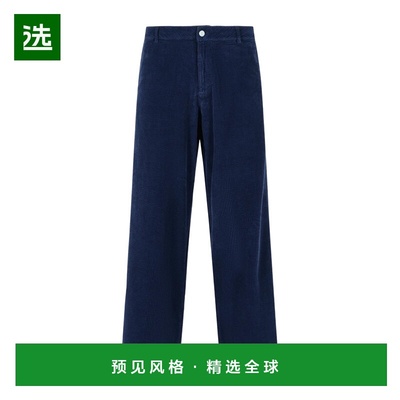 香港直邮ERL 男士休闲裤 ERL11P019NAVY AW2025 蓝色 Erl Blue Co