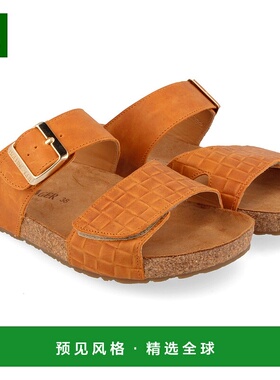 香港直邮HAFLINGER 女士凉鞋 1251148CAMEL CO 棕色