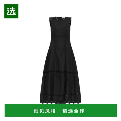 香港直邮ULLA JOHNSON 女士连衣裙 PF2501180NOIR AW2025 黑色