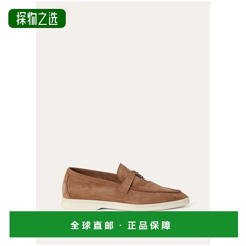 欧洲直邮LORO PIANA 25秋冬 FAE5444_H610 女士 平底鞋运动乐福鞋