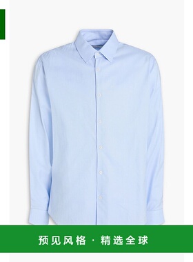 1h可退 香港直邮Sandro 男士 棉质牛津衬衫 SHPCM00896BLEUCIEL