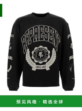 香港直邮Represent 男士T恤 MLM10037104 AW2025 黑色