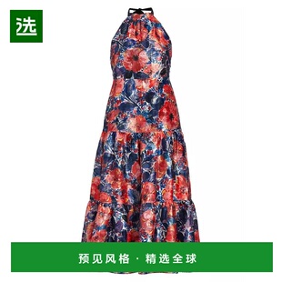 1h可退 【美国直邮】Milly|Hayden Poppy 提花中长连衣裙