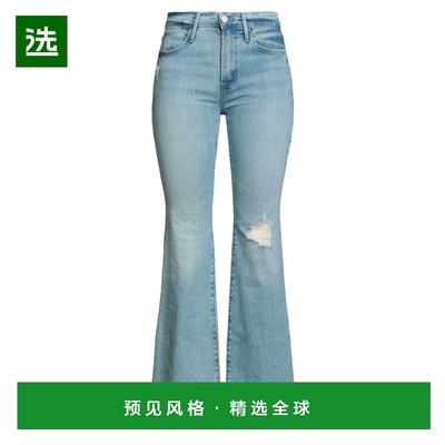 1h可退 香港直邮Frame Denim 女士 牛仔长裤 blue蓝色 舒适时尚