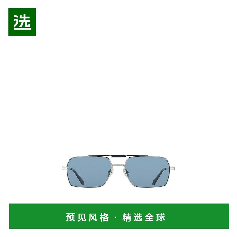 香港直邮Salvatore Ferragamo 几何太阳镜 51S332