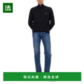 AW2024 香港直邮FRED 蓝色 针织毛衣 FPK762451795 PERRY 男士