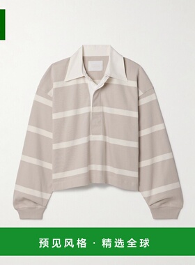 1h可退 香港直邮Citizens Of Humanity 女士 Aris 斜纹修饰条纹棉