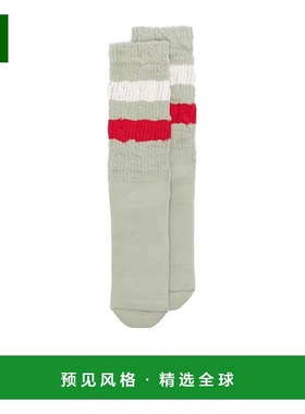 香港直邮Golden Goose Deluxe Brand 条纹袜子 GUP00883.P000488.