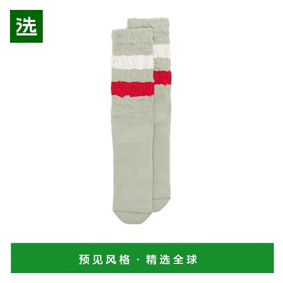 香港直邮Golden Goose Deluxe Brand 条纹袜子 GUP00883.P000488.